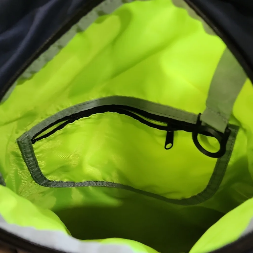 Under Armour Storm1 Navy and Neon Green/yellow Backpack